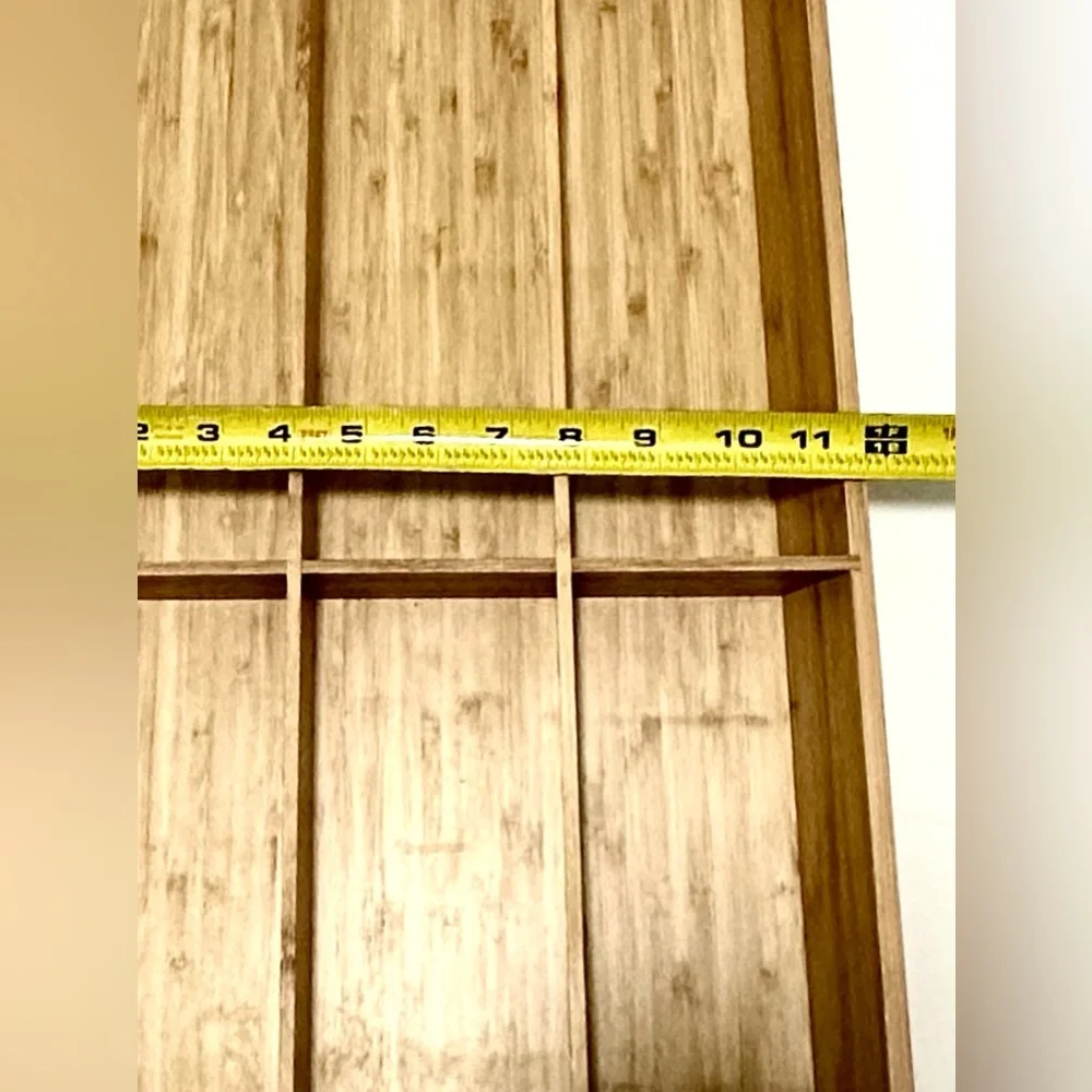 Ikea Variera Bamboo Drawer Silverware Flatware Utensil Organizer - Picture 5 of 6